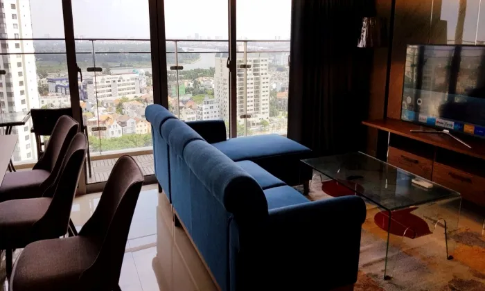 Big Size 3 Beds Estella Height Apartment For Rent HCM 145sqm 3,000 USD/month