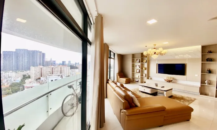 Nice View 3Beds Apartment City Garden Binh Thanh HCM 145sqm 2,200 USD/month