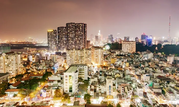 Three Beds City Garden Apartment for rent HCMC 145sqm 2,000 USD/month