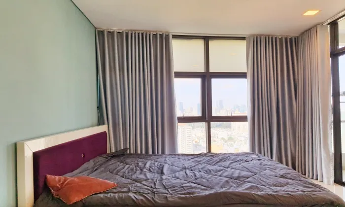 Three Beds City Garden Apartment for rent HCMC 145sqm 2,000 USD/month