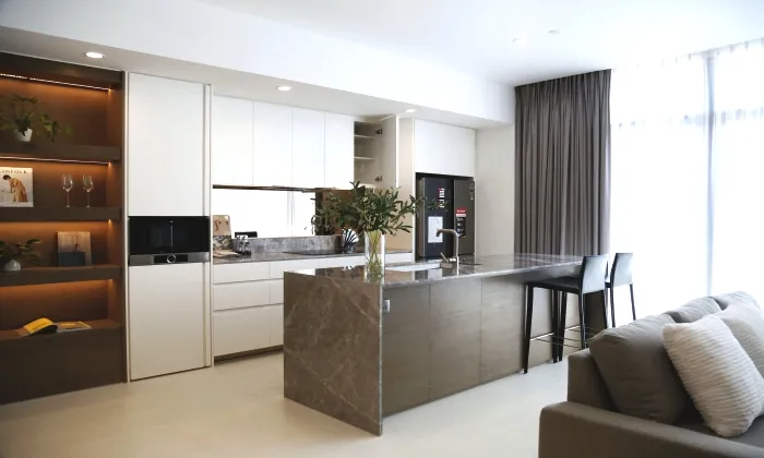 How Beautiful 3Beds City Garden Apartment HCMC 145sqm 3,000 USD/month