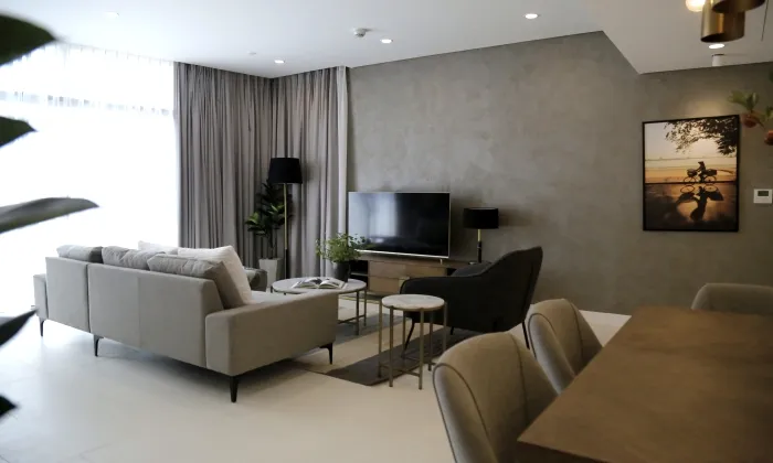 How Beautiful 3Beds City Garden Apartment HCMC 145sqm 3,000 USD/month