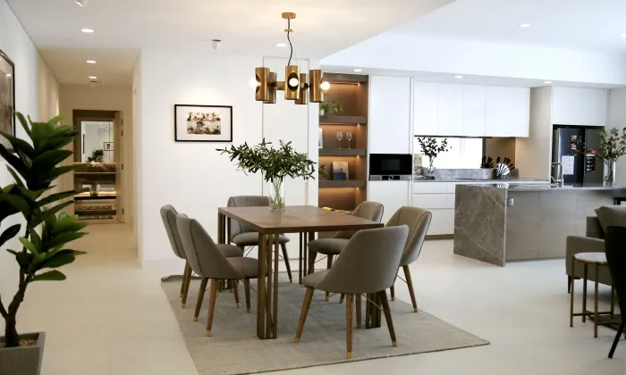 How Beautiful 3Beds City Garden Apartment HCMC 145sqm 3,000 USD/month