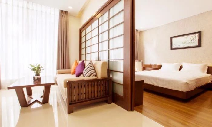 Nice 01 Bedroom HI Residence Serviced Apartment  Binh Thanh HCM 45sqm 800 USD/month