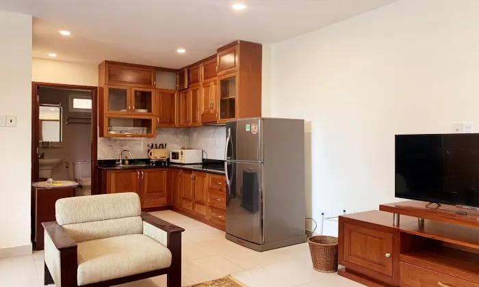 Two Beds An Phu Serviced Apartment in Ben Nghe D1 HCMC 60sqm 700 USD/month