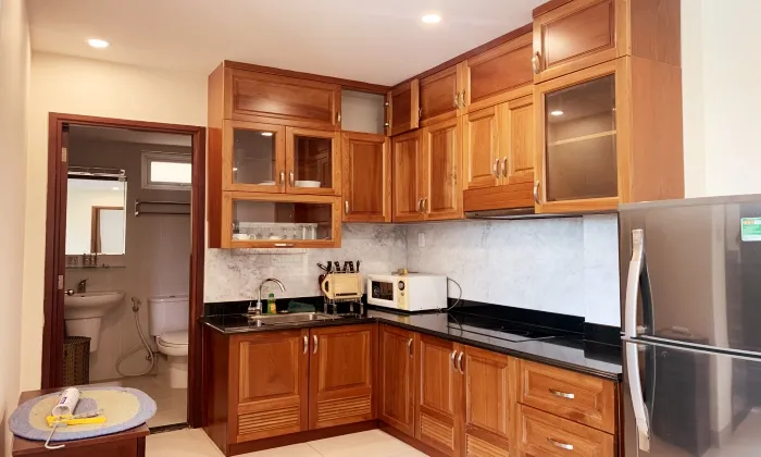 Two Beds An Phu Serviced Apartment in Ben Nghe D1 HCMC 60sqm 700 USD/month