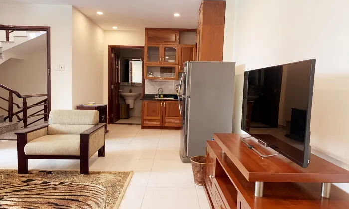 Two Beds An Phu Serviced Apartment in Ben Nghe D1 HCMC 60sqm 700 USD/month