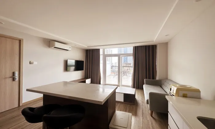 One Bedroom Terrace in Maple Leaf Serviced Apartment HCM 60sqm 800 USD/month