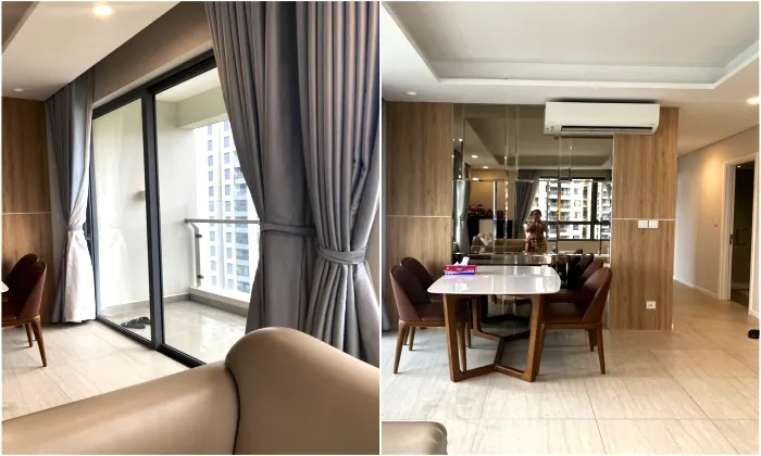 Garden View 2Beds Diamond Island Apartment for rent HCMC 90sqm 8,400,000 VND/month