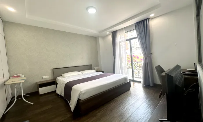 One Bedroom Spring House Serviced Apartment For Rent in HCMC 50sqm 650 USD/month