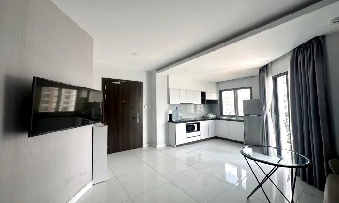 River View One Bedroom The Spring House Serviced Apartment HCM 60sqm 700 USD/month