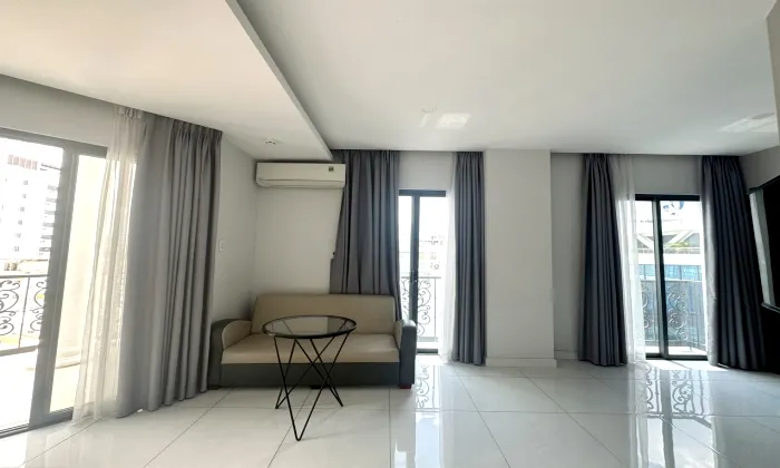 River View One Bedroom The Spring House Serviced Apartment HCM 60sqm 700 USD/month