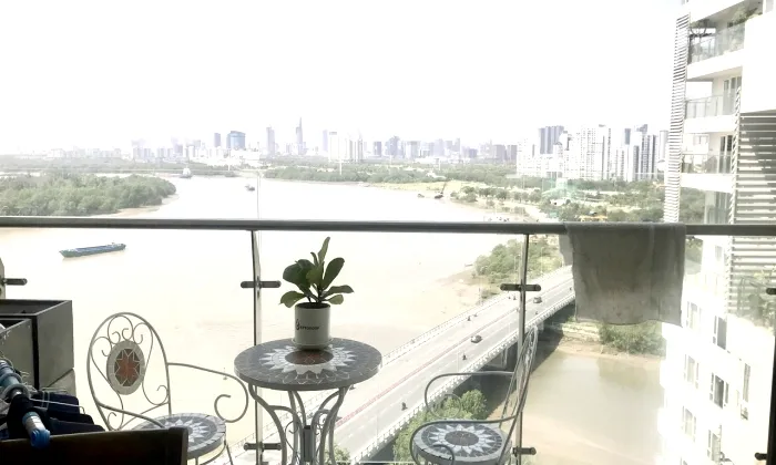 Modern Two Bedroom Apartment Brilliant Tower Diamond Island HCM 125sqm 1,300 USD/month