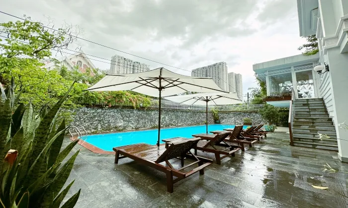 Good 02Beds Villa For Rent in Compound Thao Dien HCMC 150sqm 2,000 USD/month