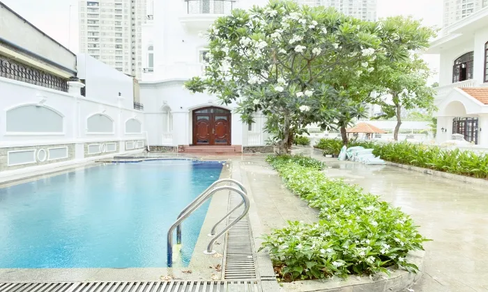 New Villa For Rent in Nguyen U Di St Thao Dien HCMC 670sqm 5,000 USD/month