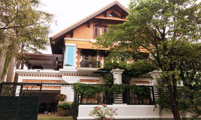 High Quality Villa For Rent in Fideco Compound Thao Dien HCM 600sqm 4,500 USD/month