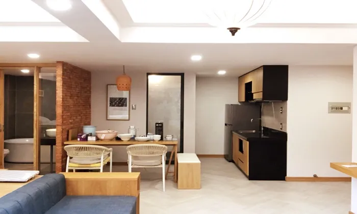 Studio Bathtup Terra Casa Serviced Apartment in Thao Dien HCM 45sqm 600 USD/month