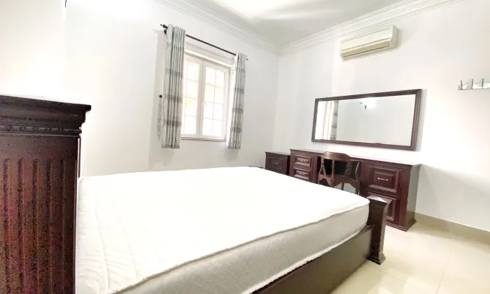 Three Bedroom Saigon Sen Serviced apartment For Rent in Thao Dien HCM 120sqm 950 USD/month