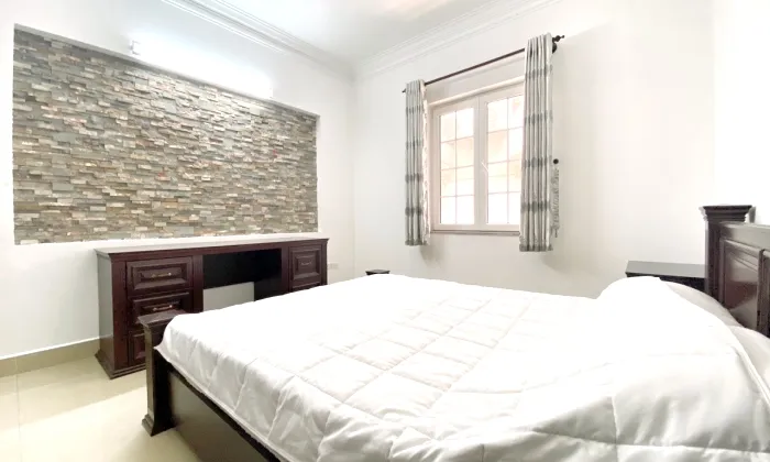 Three Bedroom Saigon Sen Serviced apartment For Rent in Thao Dien HCM 120sqm 950 USD/month