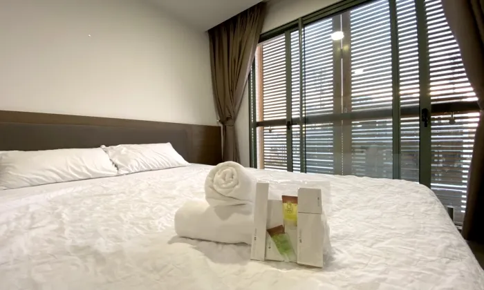 Small Two Bedrooms Apartment for rent in Road 43 Thao Dien HCM 55sqm 550 USD/month