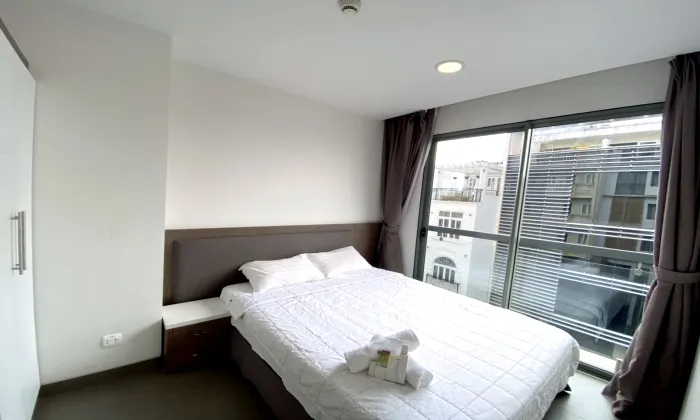 Small Two Bedrooms Apartment for rent in Road 43 Thao Dien HCM 55sqm 550 USD/month
