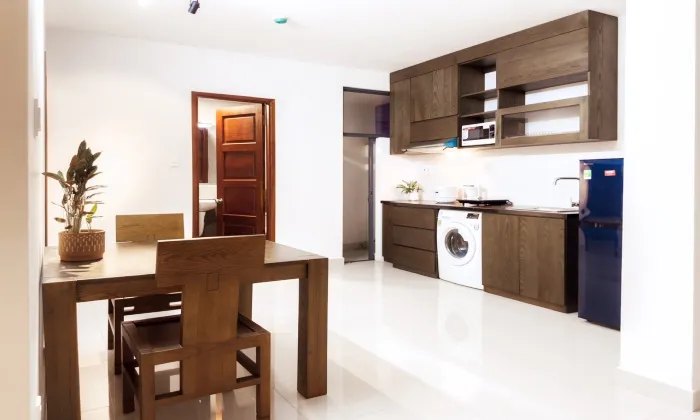 Big and New One Bedroom Serviced Apartment For Rent in Phu Nhuan HCM 60sqm 700 USD/month