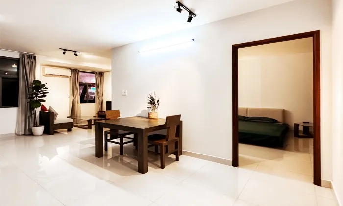 Big and New One Bedroom Serviced Apartment For Rent in Phu Nhuan HCM 60sqm 700 USD/month