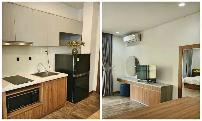 Studio Apartment Bathtub For Rent in District 3 HCMC 40sqm 570 USD/month