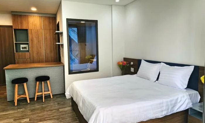 Studio Apartment Bathtub For Rent in District 3 HCMC 40sqm 570 USD/month