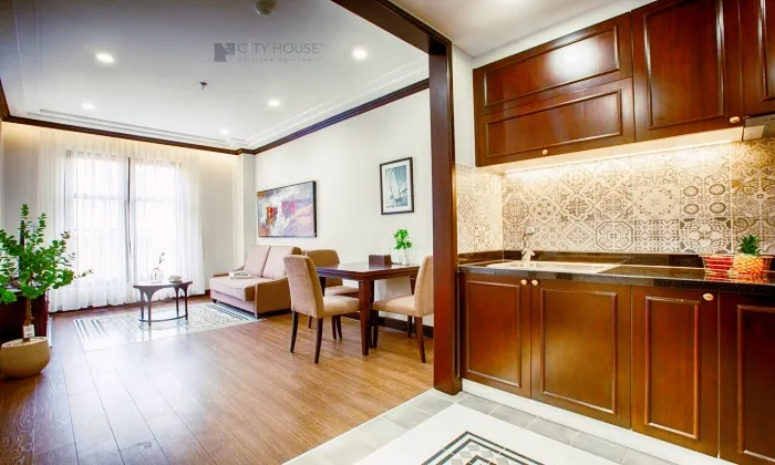 Two Bedroom Atelier Apartment Nguyen Duy Hieu St Thao Dien HCMC 67sqm 1,550 USD/month