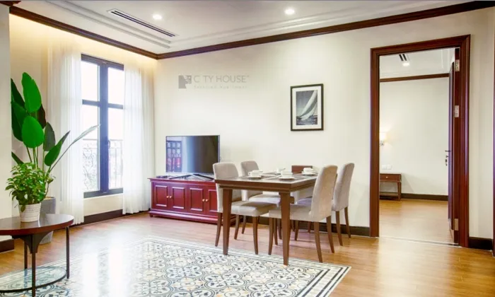 Three Bedroom Atelier Serviced Apartment Nguyen Duy Hieu Thao Dien HCM 92sqm 2,050 USD/month