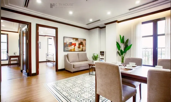 Three Bedroom Atelier Serviced Apartment Nguyen Duy Hieu Thao Dien HCM 92sqm 2,050 USD/month