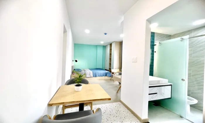 Studio Serviced Apartment for rent in Vo Thi Sau St District 3 HCMC 40sqm 550 USD/month