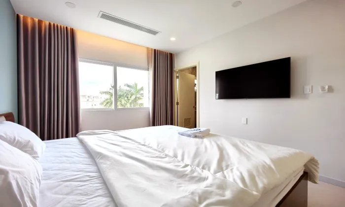 Spacious Size 02 Bedroom Serviced Apartment for rent in Thao Dien HCM 90sqm 1,200 USD/month