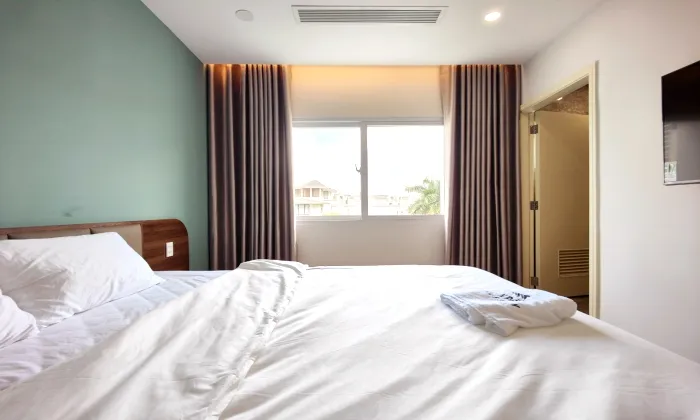 Spacious Size 02 Bedroom Serviced Apartment for rent in Thao Dien HCM 90sqm 1,200 USD/month