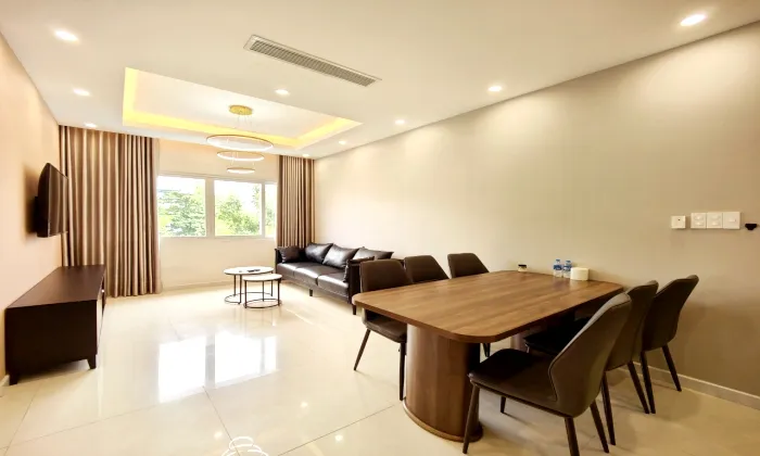 Spacious Size 02 Bedroom Serviced Apartment for rent in Thao Dien HCM 90sqm 1,200 USD/month