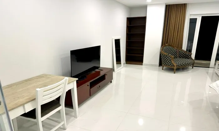 One Bedroom Glass Partition Apartment For Rent in Thao Dien HCM 55sqm 650 USD/month