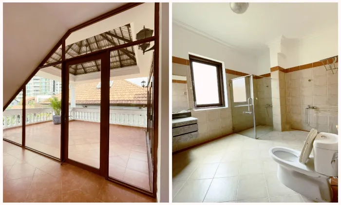 Four Bedroom Villa for rent in Compound 215 Nguyen Van Huong Thao Dien HCM 550sqm 4,500 USD/month
