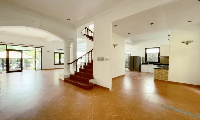 Four Bedroom Villa for rent in Compound 215 Nguyen Van Huong Thao Dien HCM 550sqm 4,500 USD/month