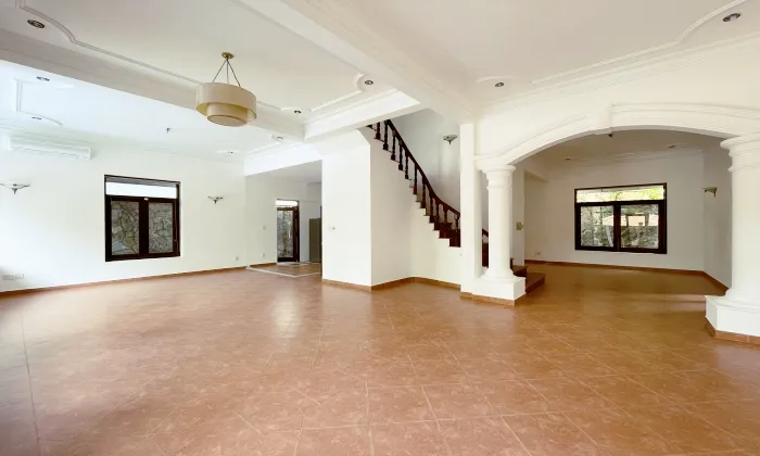 Four Bedroom Villa for rent in Compound 215 Nguyen Van Huong Thao Dien HCM 550sqm 4,500 USD/month