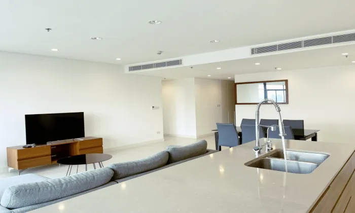 Three Bedrooms River View City Garden Apartment in Binh Thanh HCM 145sqm 2,850 USD/month