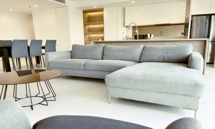 Three Bedrooms River View City Garden Apartment in Binh Thanh HCM 145sqm 2,850 USD/month