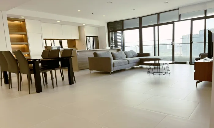 Three Bedrooms River View City Garden Apartment in Binh Thanh HCM 145sqm 2,850 USD/month