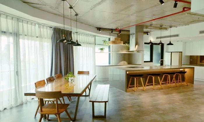 Four Bedroom City Garden Apartment For Rent in Binh Thanh HCMC 215sqm 3,500 USD/month