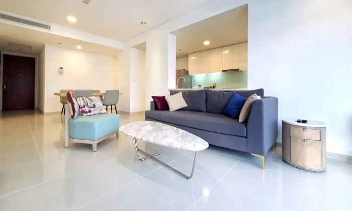 New Repaint Three Bedroom City Garden Apartment For Rent HCM 145sqm 1,850 USD/month