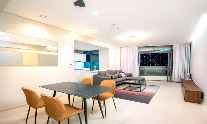 Renovation Two Bedroom City Garden Apartment For Rent in HCM 107sqm 1,350 USD/month