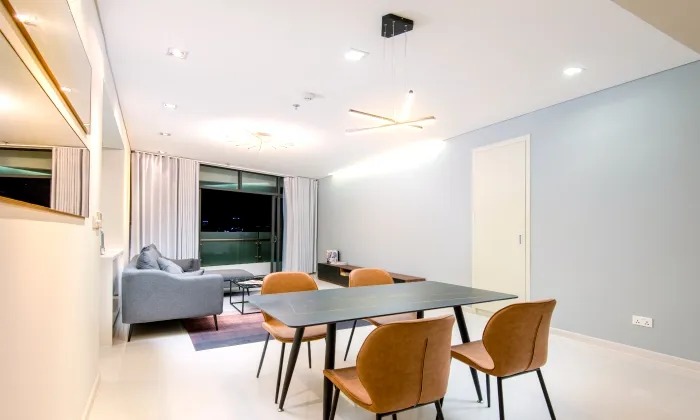 Renovation Two Bedroom City Garden Apartment For Rent in HCM 107sqm 1,350 USD/month