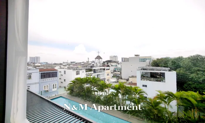 One Bedroom Serviced Apartment For Rent With Pool District 3 HCM 60sqm 800 USD/month