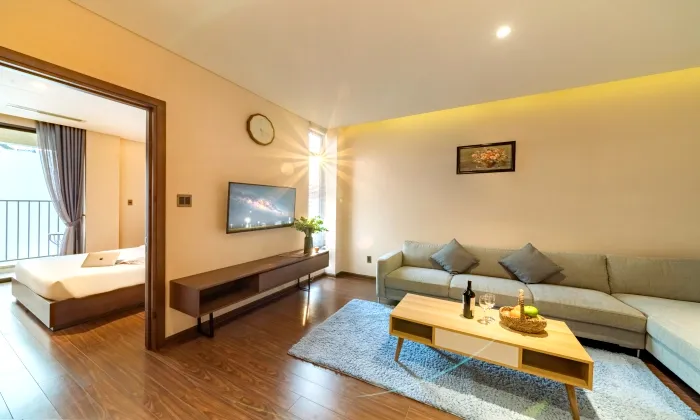One Bedroom DHTS Serviced Apartment in Nguyen Van Troi Phu Nhuan HCMC 58sqm 1,050 USD/month
