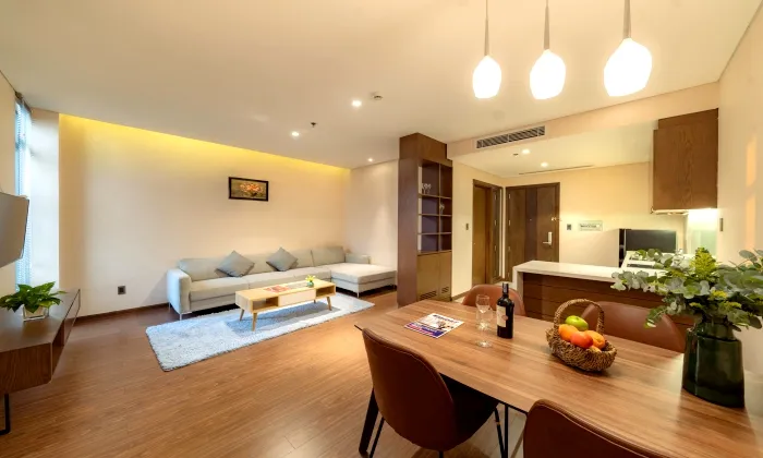 One Bedroom DHTS Serviced Apartment in Nguyen Van Troi Phu Nhuan HCMC 58sqm 1,050 USD/month